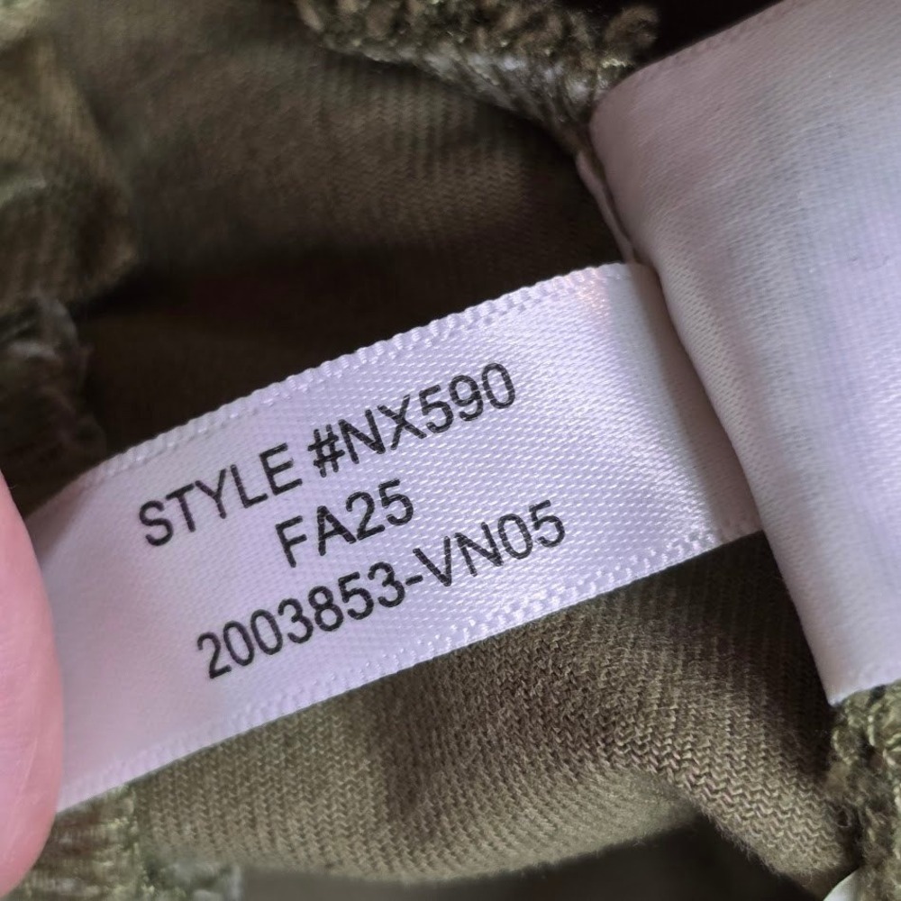 Madewell Emmet Olive Green Wide Leg Trousers - Picture 7 of 11